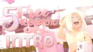 5 Free Roblox gfx intros | No text Templates | Roblox