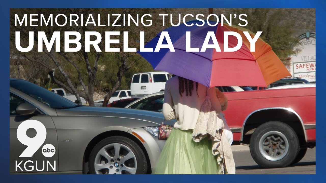 Umbrella Lady's memorial brings together community YouTube