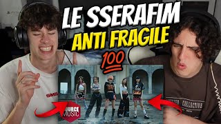 South Africans React To LE SSERAFIM (르세라핌) 'ANTIFRAGILE' OFFICIAL M/V 😍 !!!