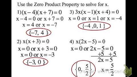 6.8 solve by factoring. zero product property