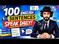 100 Daily English Sentences You Must Know | Speak English Every Day | Beginner English Practice