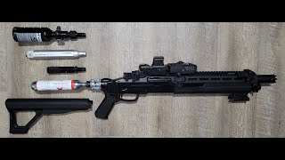 Umarex HDX 68 88g Conversion testing for leaks, 12, 2x12, 88g, HPA all Compatible