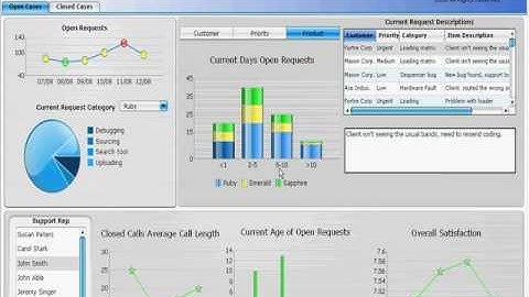 Performance Management Through Dashboards: Open Cases Demo