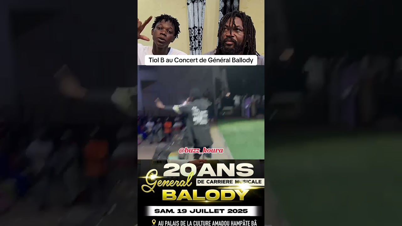 Tiol B au concert de général Ballody