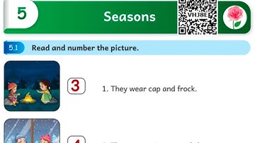 3rd std English Malar Term 2 unit 5 workbook answers/ 3rd english unit 5 Seasons workbook answers 