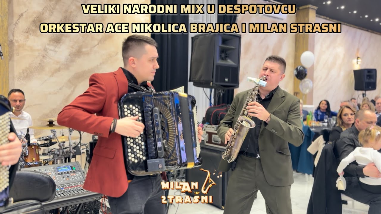 VELIKI NARODNI MIX U DESPOTOVCU / ORKESTAR ACE NIKOLICA BRAJICA I MILAN STRASNI