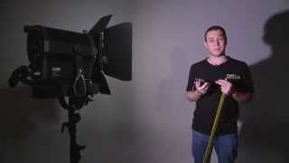 LightPro DN-100FD LED Fresnal TEST with UPRtek Spectrometer
