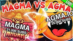 MAGMA VS AGMA.IO?! - BATTLE ROYALE TAKEOVER *HUGE PRICE*