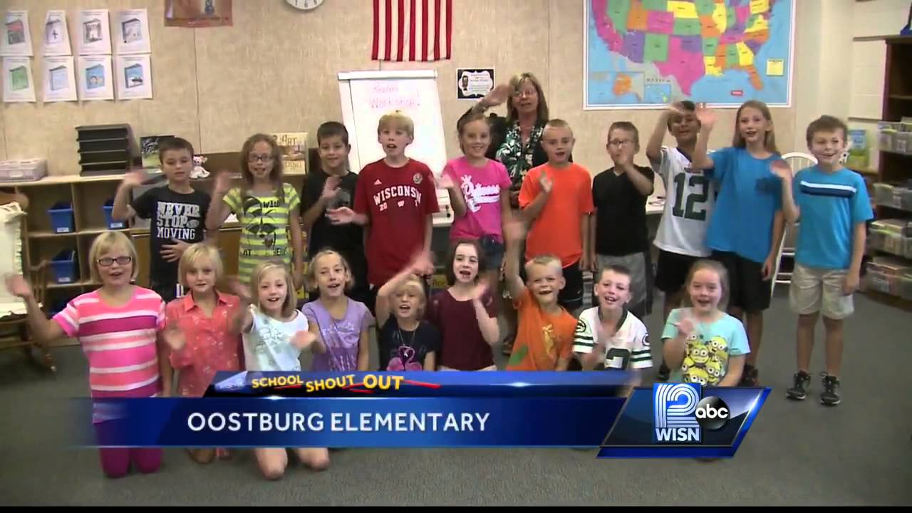 9/23 Shout Out 3rd grade, Oostburg Elementary YouTube