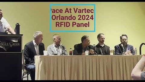 Corey Sharek RFID Panel Introducing Pace RFID & Barcode - September 2024