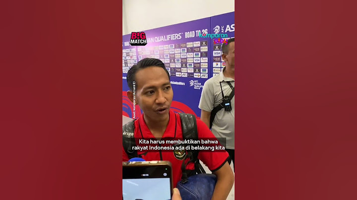 Siapa Pun yang Main, yang Penting Timnas Menang