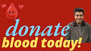 Sherif Mansour - Donate Blood Today!