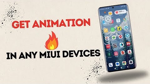 🔥 How to Get Smooth Animations on MIUI 14 | Xiaomi / Redmi / POCO #miuithemes