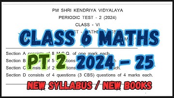 CLASS 6 MATHS PT 2 EXAM PAPER 2024 | #class6maths #ganitaprakash  #pt2 #pt2exam #helloadhyapak