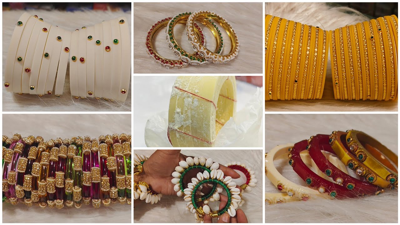 Cristal bangles and Rajputi chura bur kada ka new collection 🥳 special rajwadi chura💫