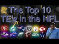 The Top 10 TE's in the NFL