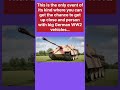 only event of its kind where you can get the chance to get up close and person with big German WW2
