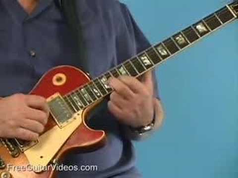 Blues Guitar Lesson: Major/Minor Pentatonic Lick