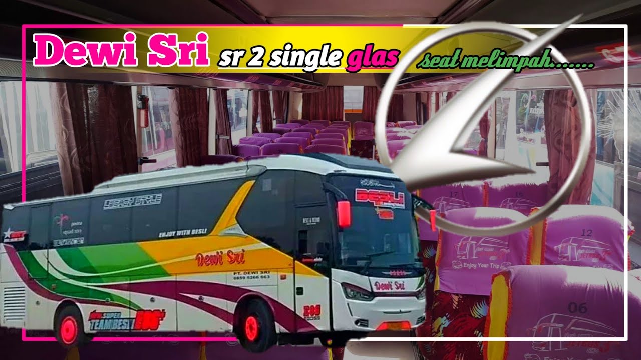 TAMPILAN ARMADA DEWI SRI YANG SATU INI SUNGGUH MEMPESONA‼️REVIEW BUS