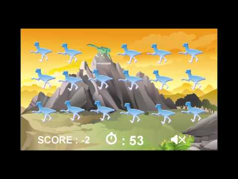 เกมส์จับคู่ภาพไดโนเสาร์ Dinomatch