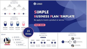 Exquisite Curve Background Business PowerPoint Templates | Free