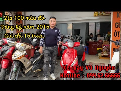 Video Zip 100 màu đỏ đăng ký 2015 giá cực hấp dẫn để ae kết... - youtube