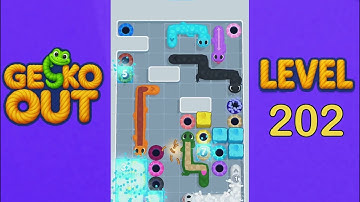 Gecko Out Level 202 Solution | Step by Step Walkthrough