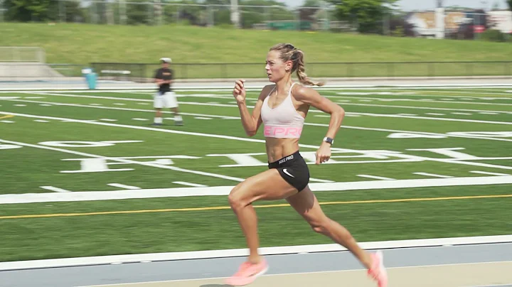 Melissa Bishop-Nriagu Training for Tokyo 2020