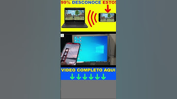 COMPARTIR PANTALLA DEL CELULAR CON LAPTOP o PC CON SIMPLE TRUCO!
