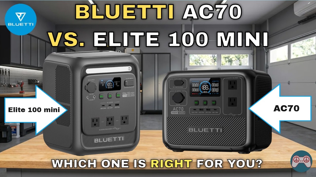 Bluetti Elite Mini 100 vs AC70 - Which one is right or you?