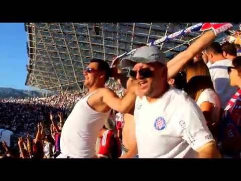 Hajduk - Dnipro;  Atmosfera prije početka utakmice #1 28/08/2014