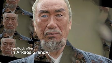 Feedback effect in Arkaos grandVJ Tutorial
