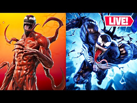LIVE! 🔴 NEW CARNAGE & VENOM UPDATE!! Duos w/ Chica! (Fortnite)