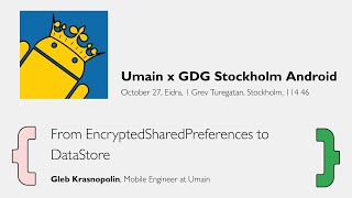From EncryptedSharedPreferences to DataStore | Gleb Krasnopolin
