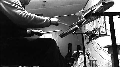 Test N°1 - DIY eDrum Arduino Mega - Batería electrónica casera MIDI