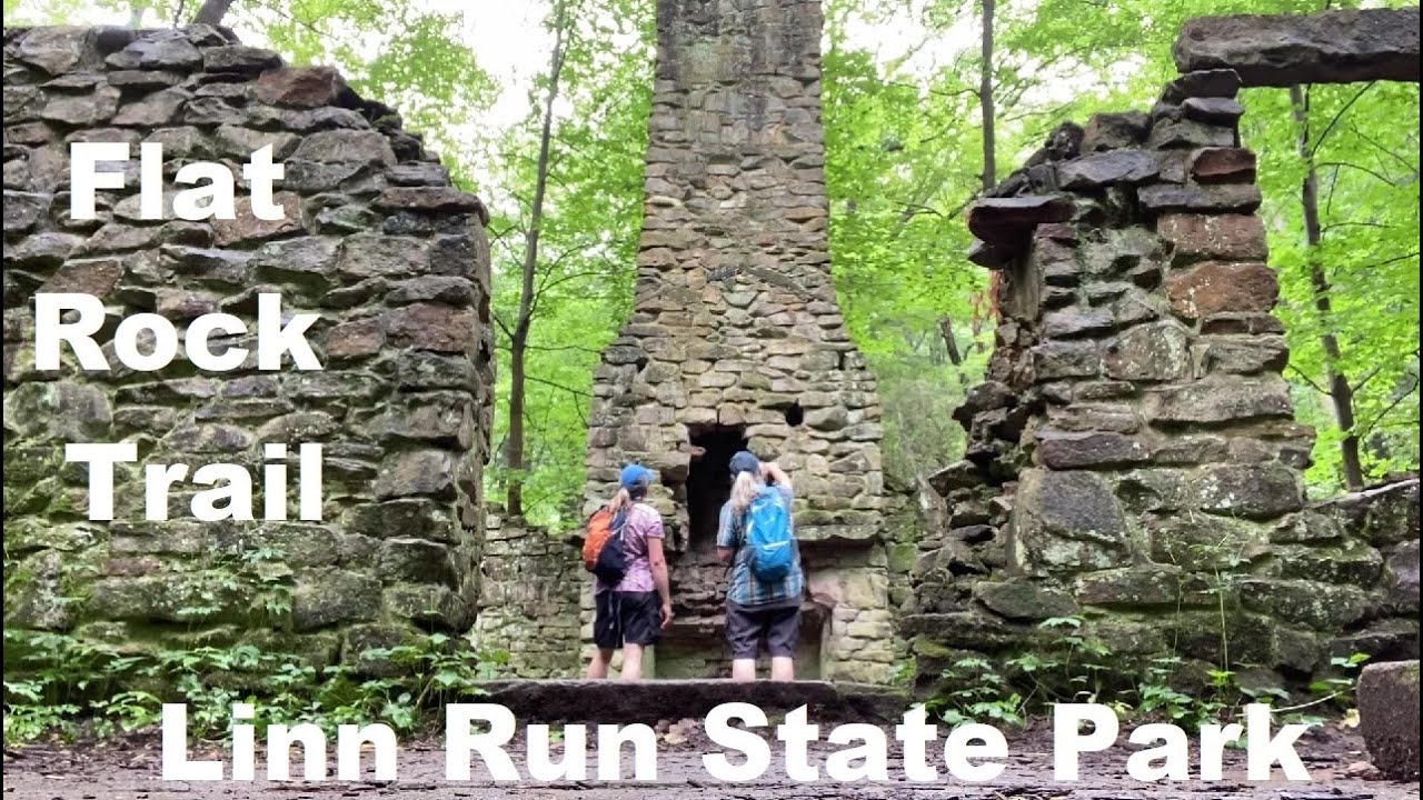 Flat Rock Trail Linn Run State Park PA Visiting The Abandoned Ruins of a Hunting Retreat Lodge