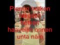 Anne Mattila - Meri rannaton (Lyrics)