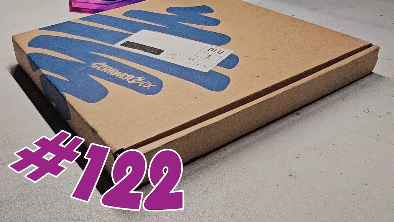 Scrawlrbox Oktober 2025 #122 Unboxing #scrawlrbox
