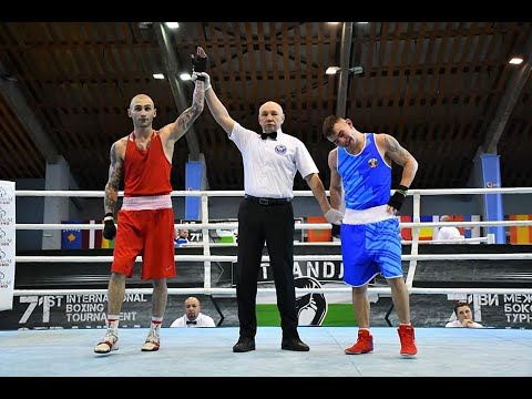 22- 01-2020კრივი(63კგ)GURULI LASHA სოფიაში Aკლასის ტურნირზე მეორე  ბრძოლა უკვე ბულგარელის წინააღმდეგ