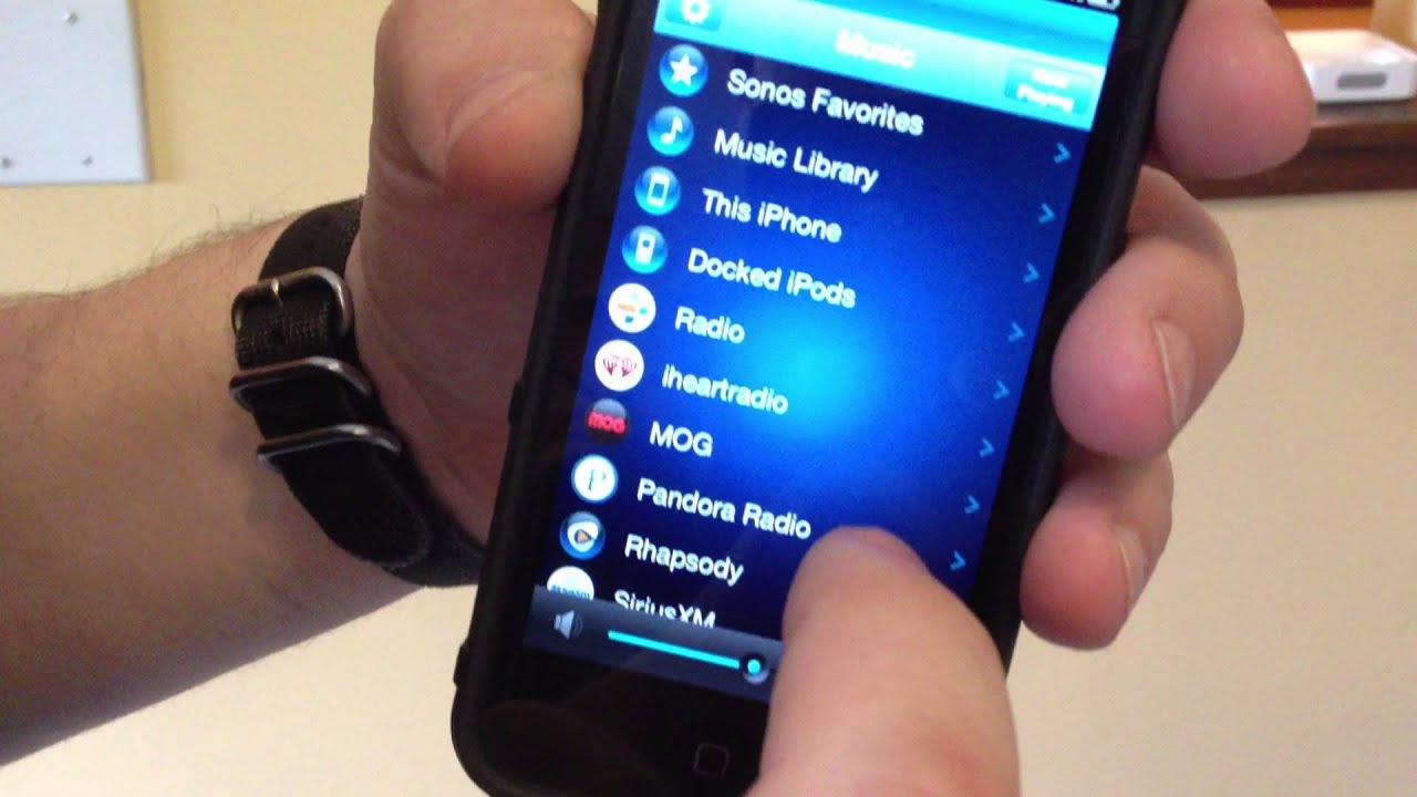 play pandora on sonos