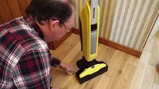 Allerlei soorten Leraren dag wij Karcher FC5 Hard Floor Cleaner In Action - YouTube