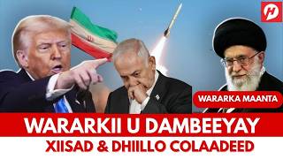 XAALKU FARAHA AYUU KA SII BAXAYA: NETANYAHU OO XOOGGA SAARAYA IN LA WEERARO IIRAAN   RUUSHKA/EU