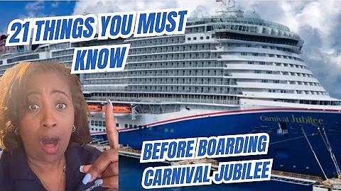21 Things You Must Know Before Boarding Carnival Jubilee 😳🤯#carnivalcruiseline
