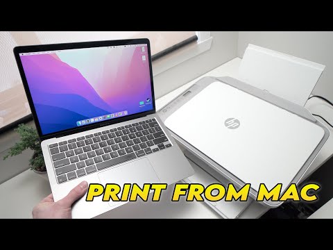 Video: Hvordan forbinder jeg min HP-printer til min Mac trådløst?