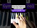 Gymnopedie No.1 Easy Piano Tutorial 🎹