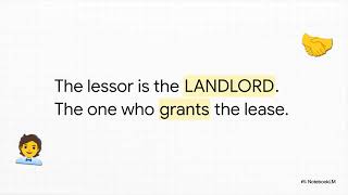 Lessee & Lessor Guide