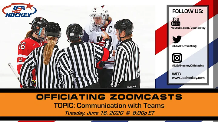 Officiating ZoomCasts: Episode 2 - Communication W...