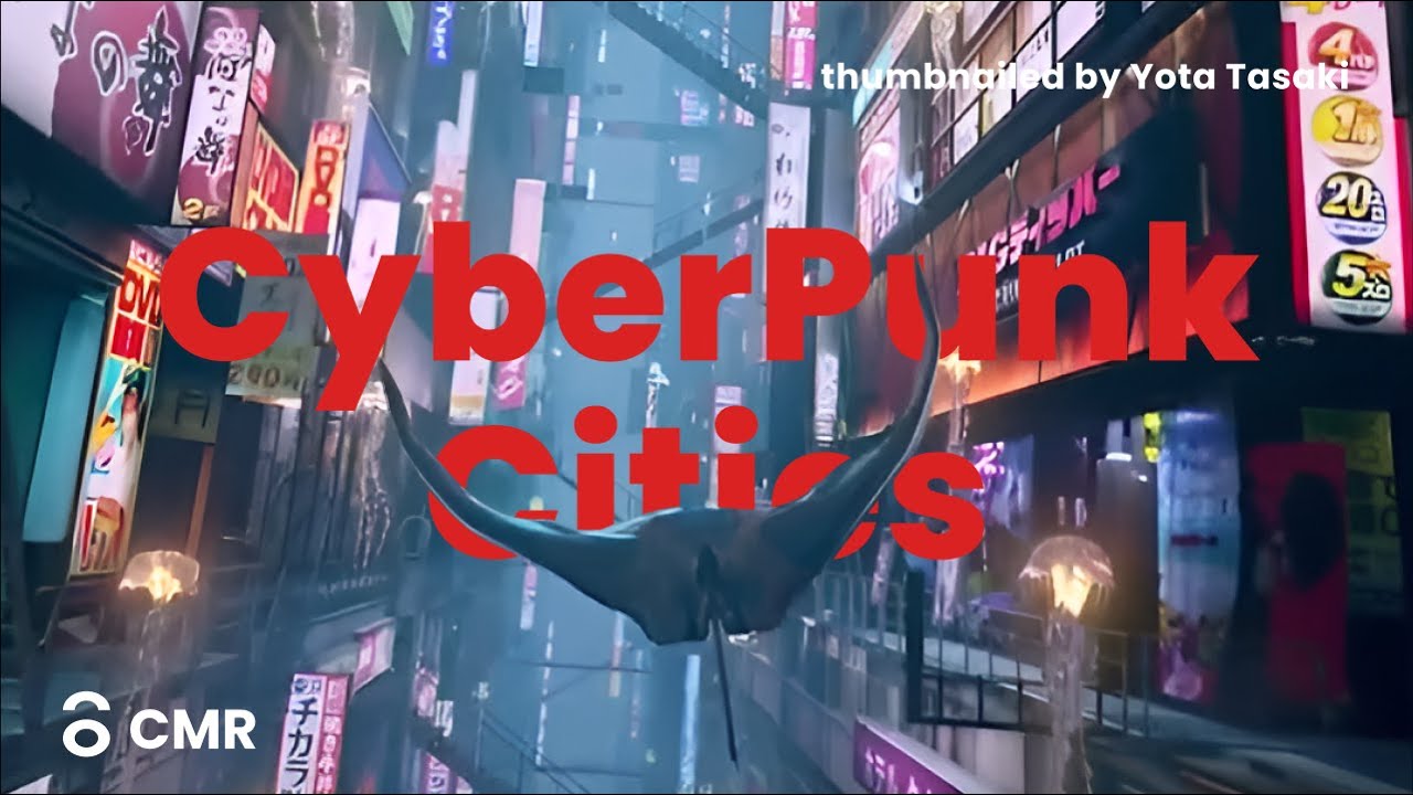 SHOWREEL | EPIC VFX cyberpunk cities | Dubstep remix CMR