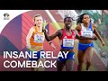 Insane finish for mixed 4x400m relay final | World Athletics Championships Oregon22