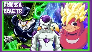 FRIEZA REACTS TO PERFECT CELL VS SUPER UGANDAN KNUCKLES PART 2!